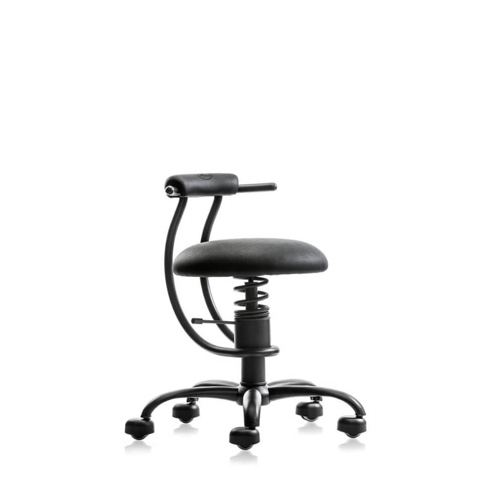 Scaun de lucru negru Scaun de lucru negru
